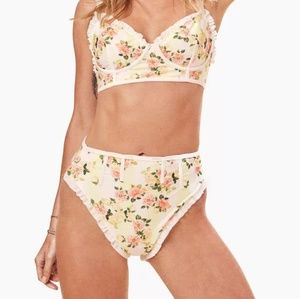 For Love & Lemons Charleston bikini bottom size L